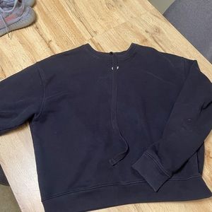 MENS OFF WHITE LONG SLEEVE PULLOVER